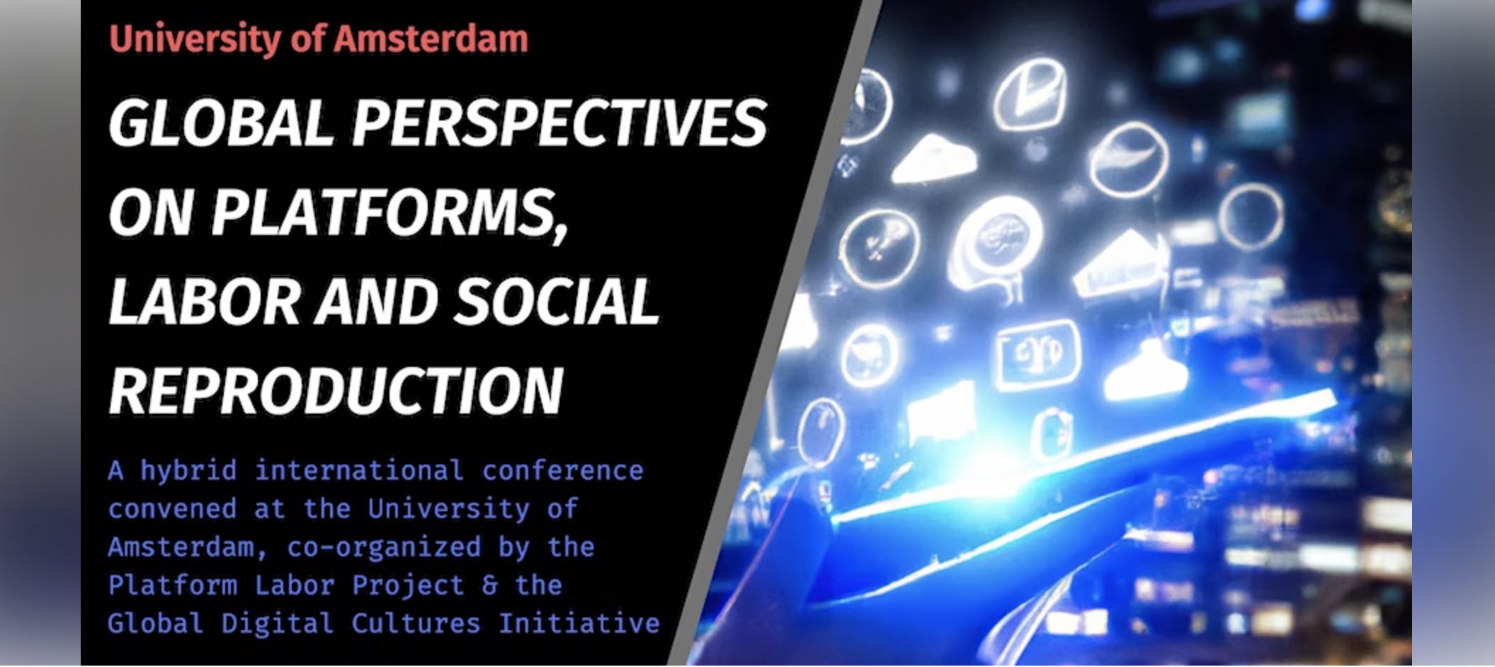 27-28 June: Global Perspectives on Platforms, Labor &amp; Social Reproduction